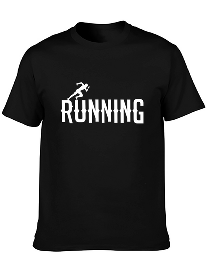 Running T-Shirt - Black Athletic Tee