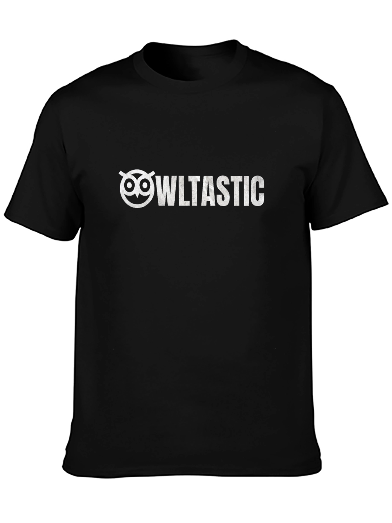 Owtlastic Graphic T-Shirt - Black Cotton Blend