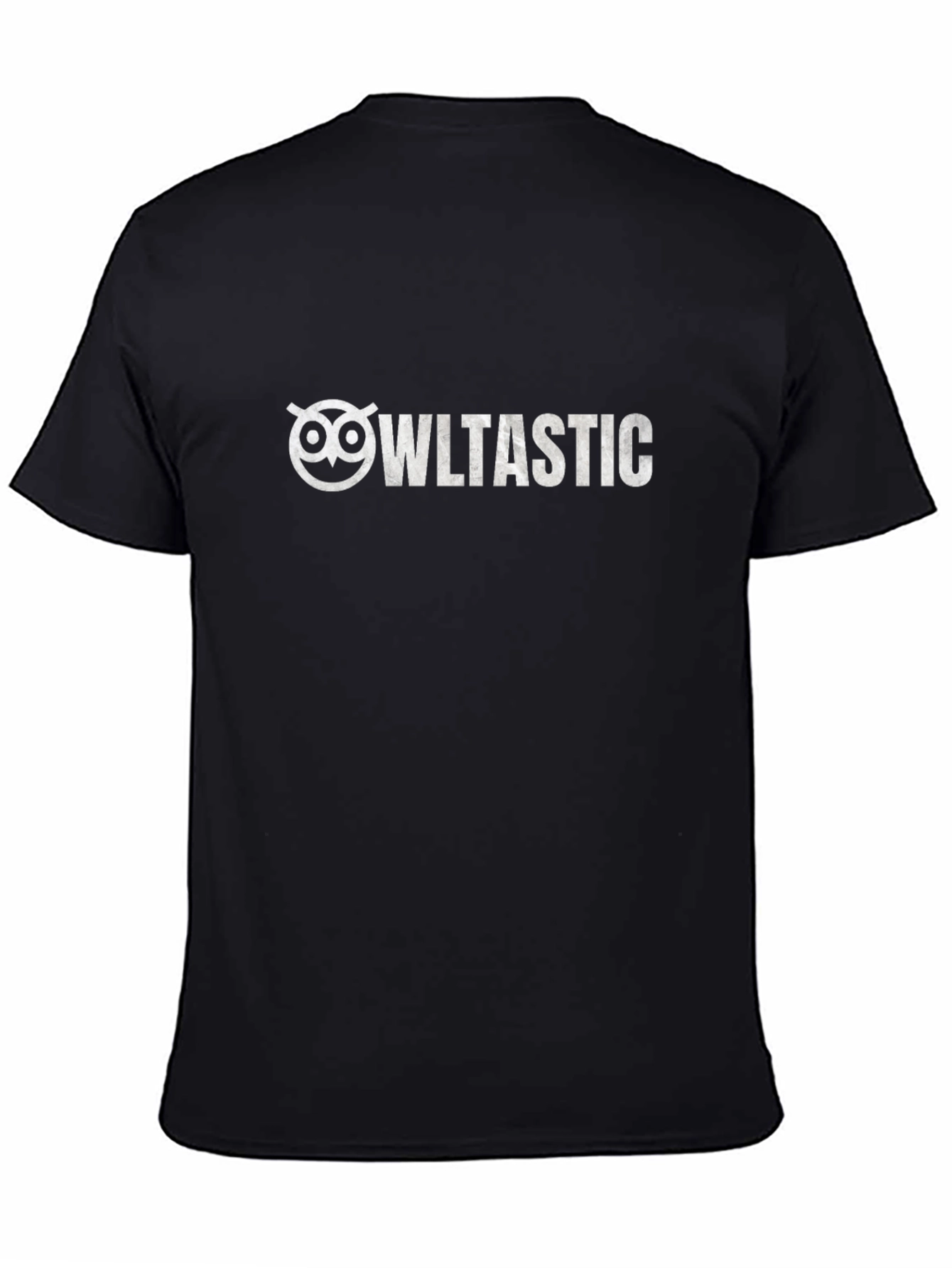 Owtlastic Graphic T-Shirt - Black Cotton Blend