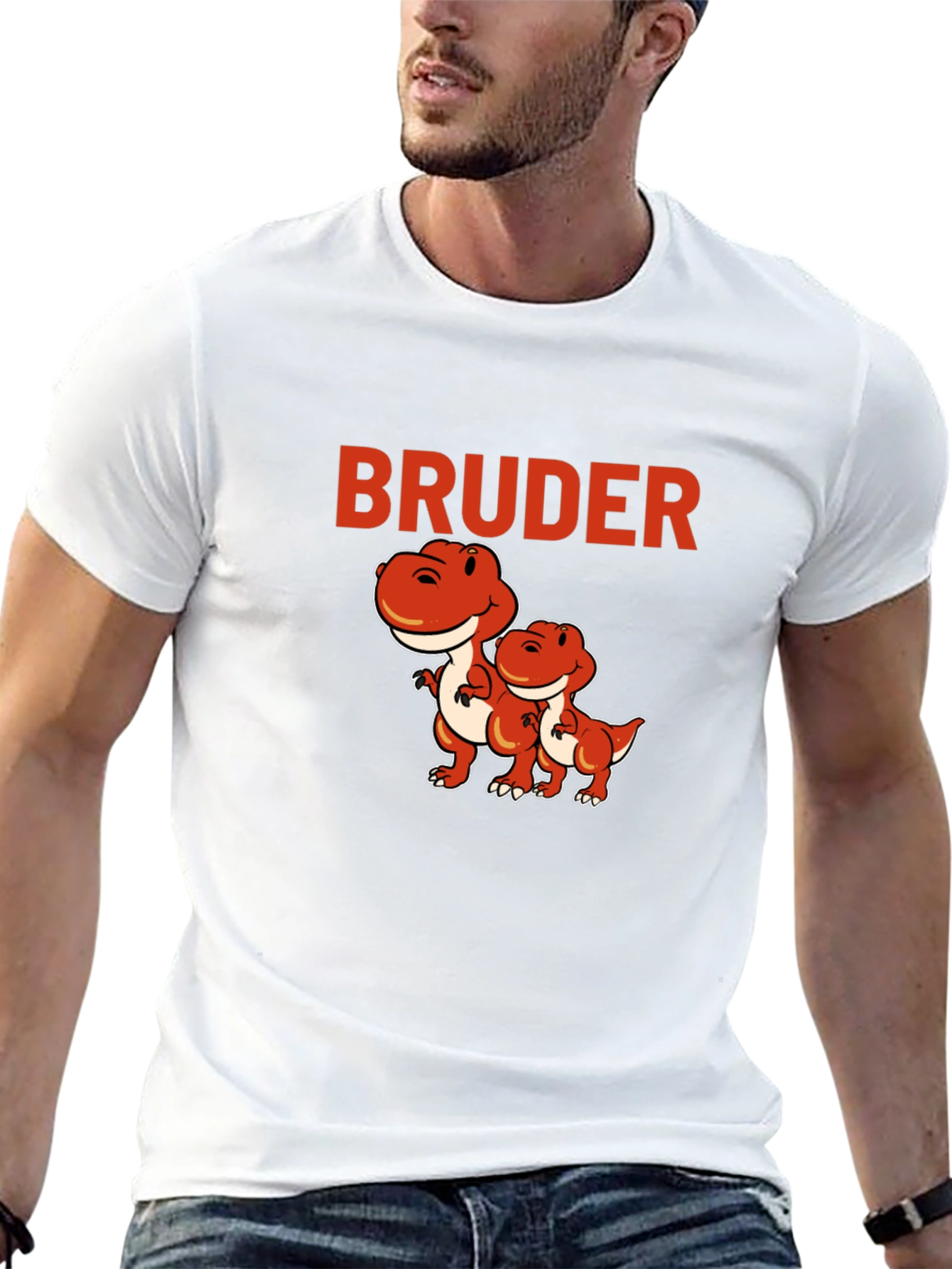 Bruder Dinosaur Graphic Tee
