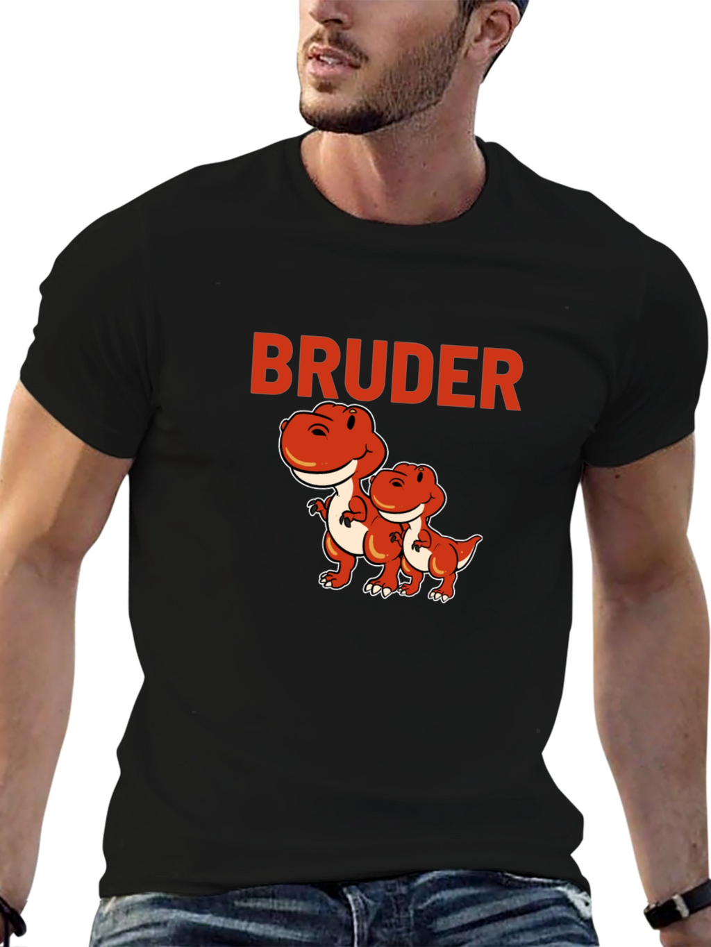 Bruder Dinosaur Graphic Tee