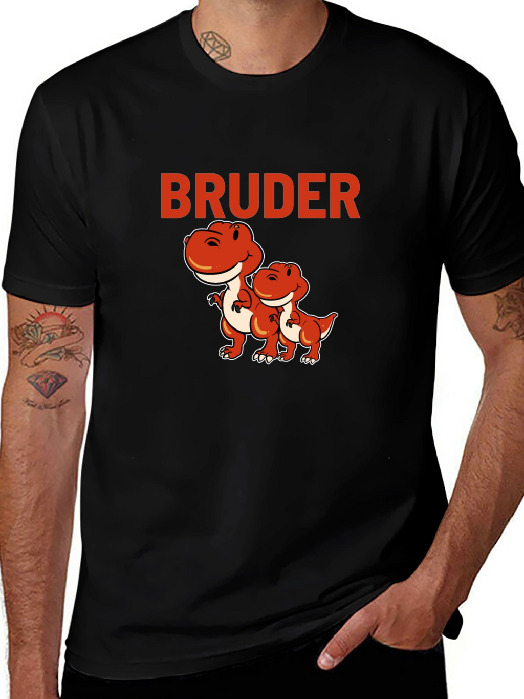 Bruder Dinosaur Graphic Tee