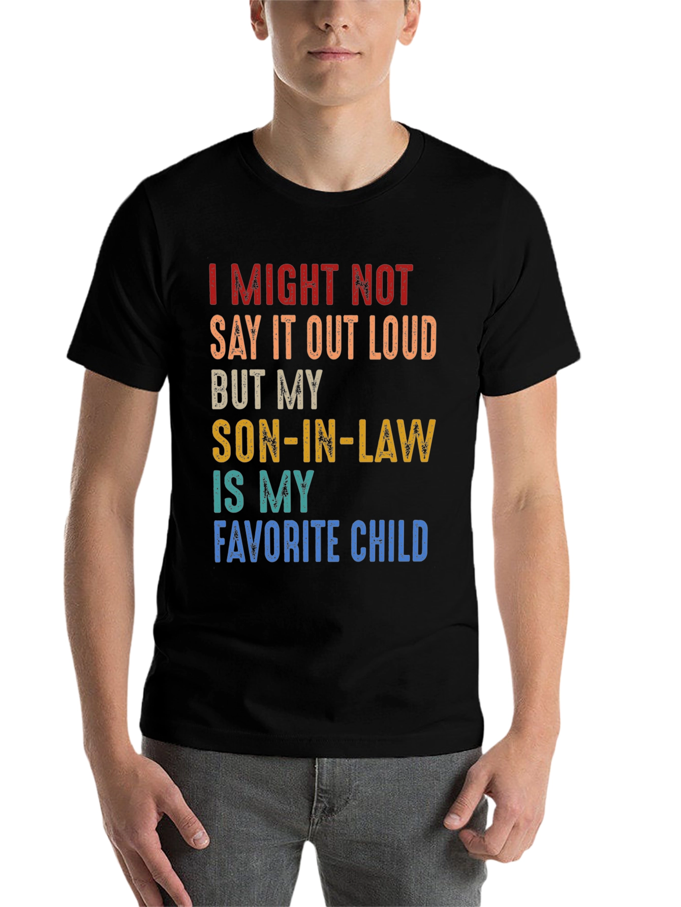 Son-in-Law Favorite Child Novelty T-Shirt