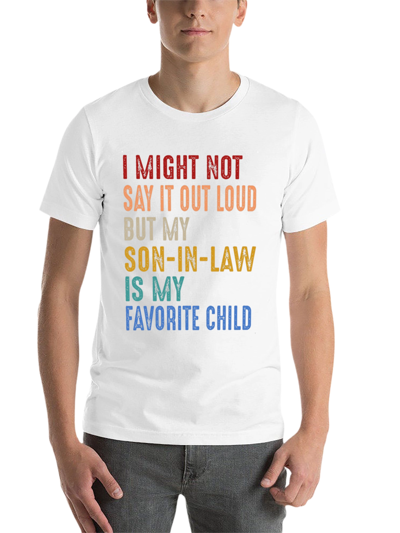 Son-in-Law Favorite Child Novelty T-Shirt