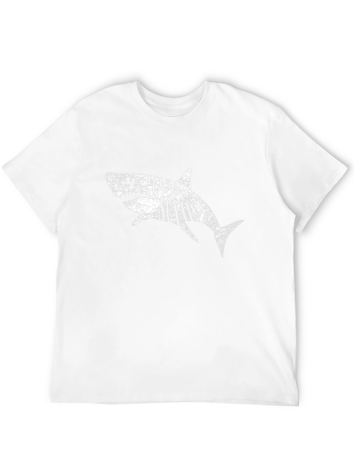 Dont Settle Shark Black Cotton T-Shirt