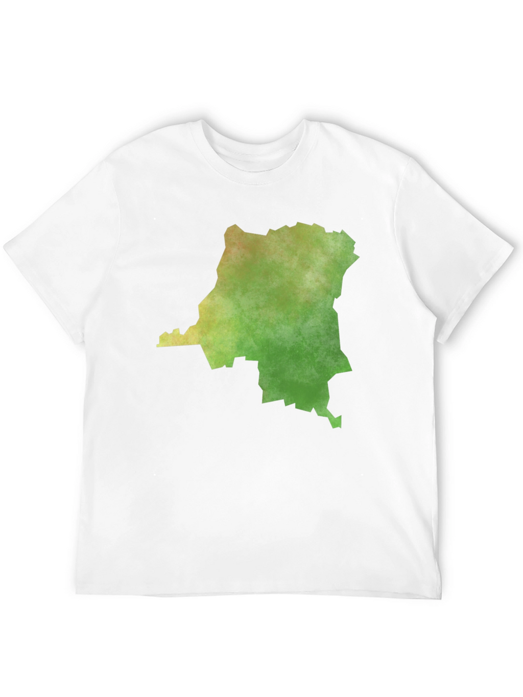 Congo Map Graphic Tee - Mens Black T-Shirt
