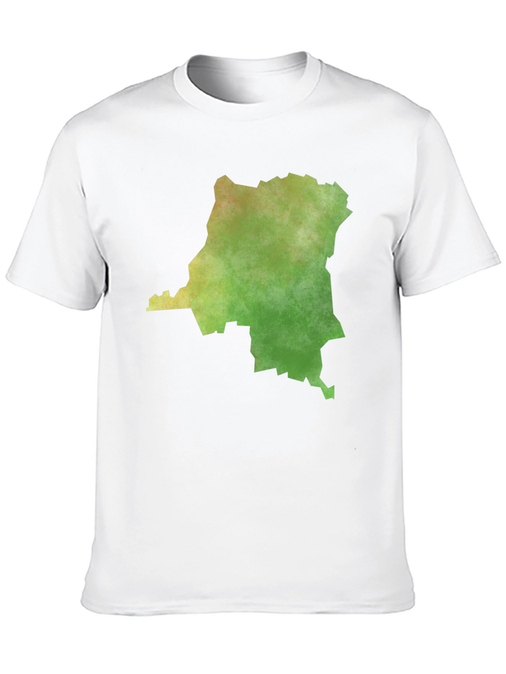Congo Map Graphic Tee - Mens Black T-Shirt