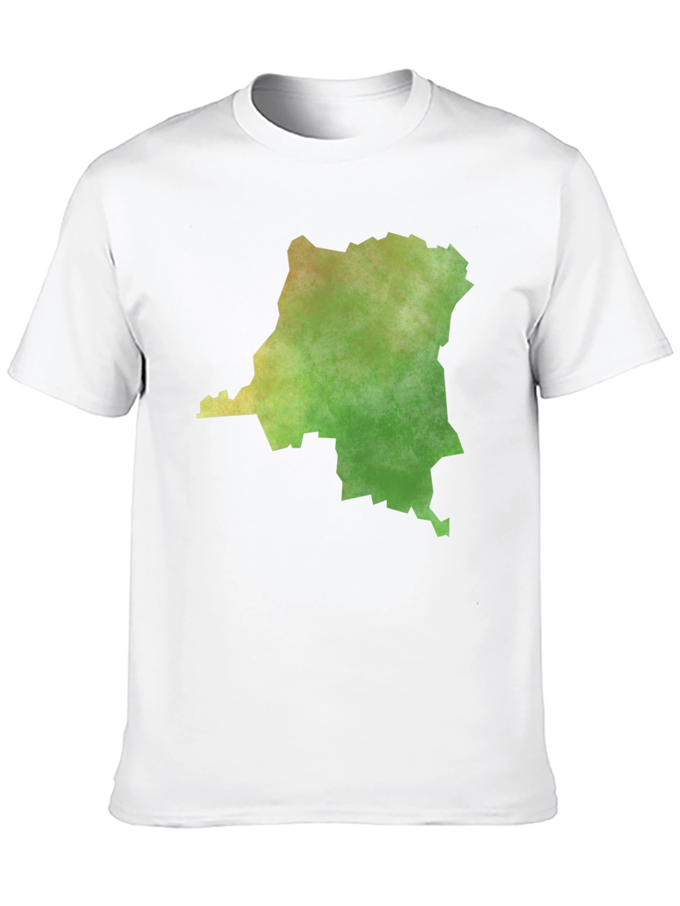Congo Map Graphic Tee - Mens Black T-Shirt