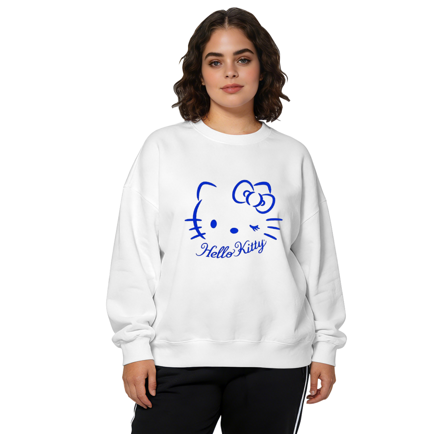 Trendy Urban Letter Print Crewneck Sweatshirt
