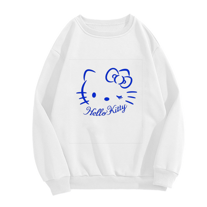 Trendy Urban Letter Print Crewneck Sweatshirt