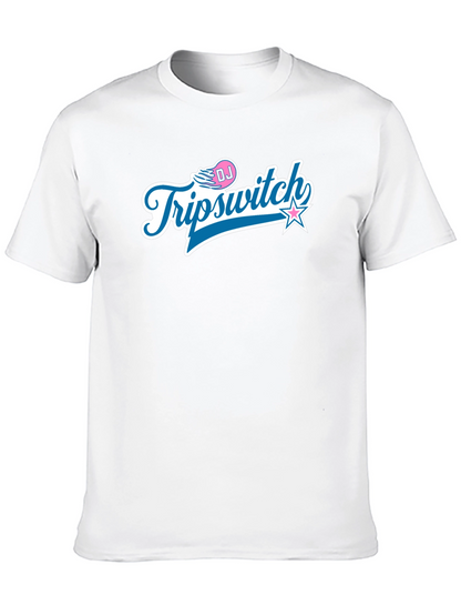 DJ Triipswitch Graphic T-Shirt - Black Crew Neck Tee