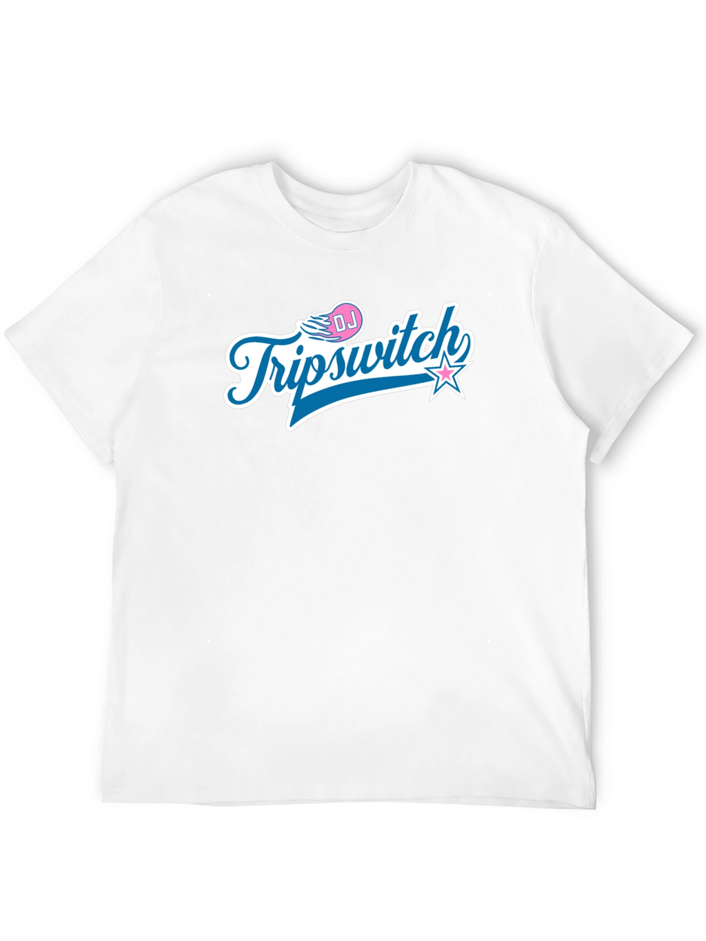 DJ Triipswitch Graphic T-Shirt - Black Crew Neck Tee