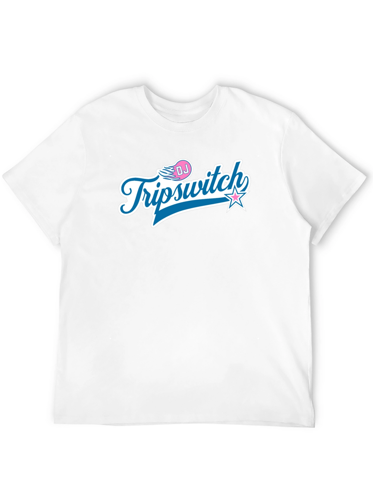 DJ Triipswitch Graphic T-Shirt - Black Crew Neck Tee