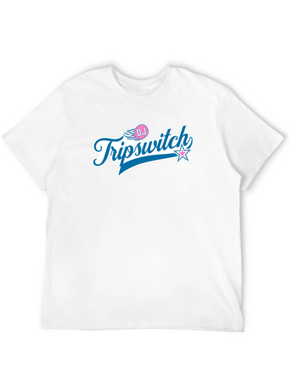 DJ Triipswitch Graphic T-Shirt - Black Crew Neck Tee