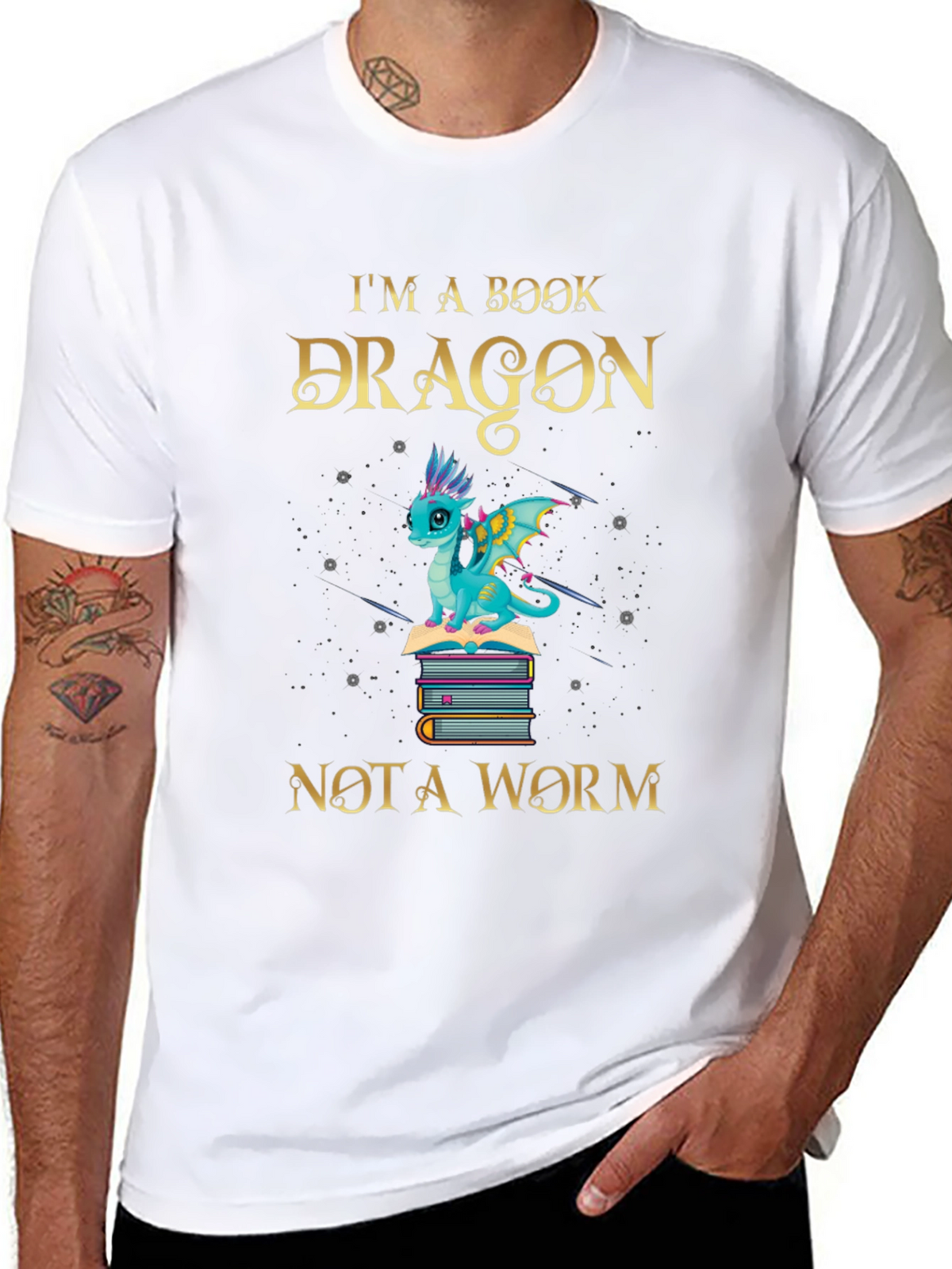Book Dragon T-Shirt