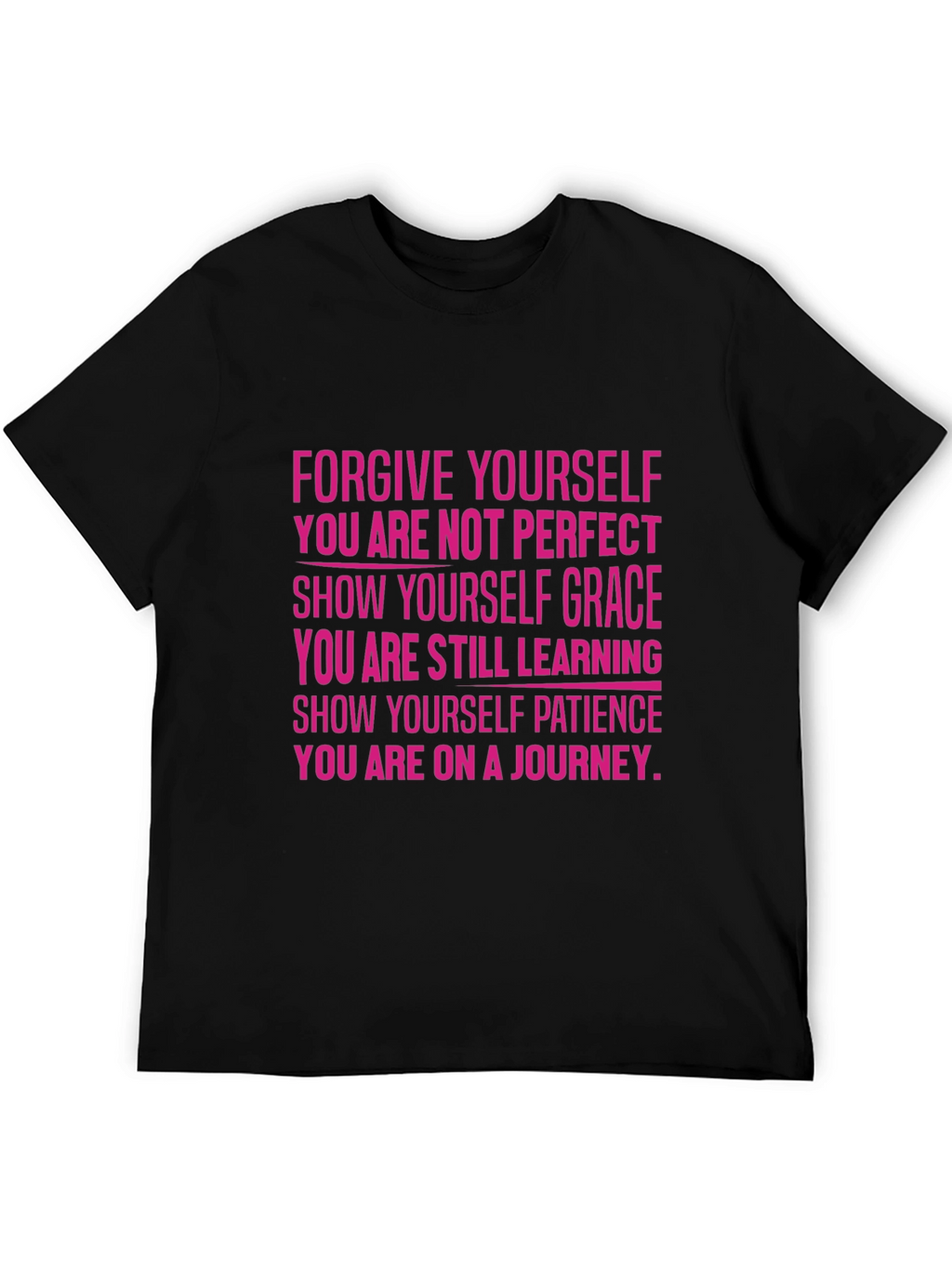 Inspirational T-Shirt: Forgive Yourself Graphic Tee