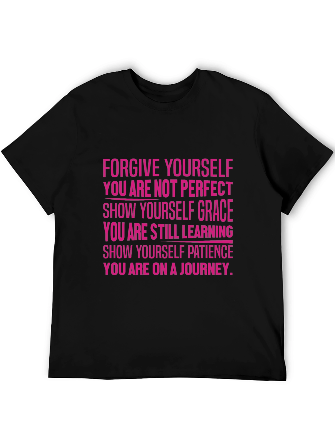 Inspirational T-Shirt: Forgive Yourself Graphic Tee