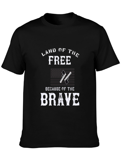 Land of the Free Mens Graphic Tee