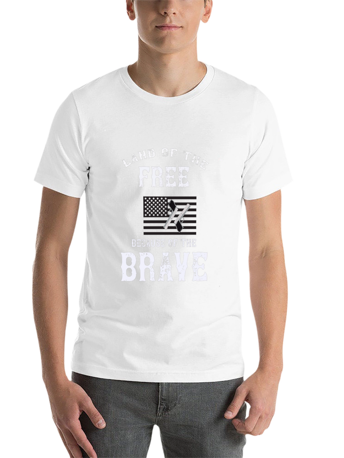Land of the Free Mens Graphic Tee