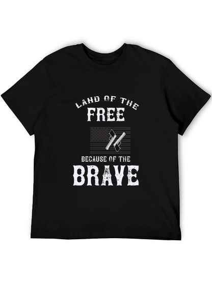 Land of the Free Mens Graphic Tee
