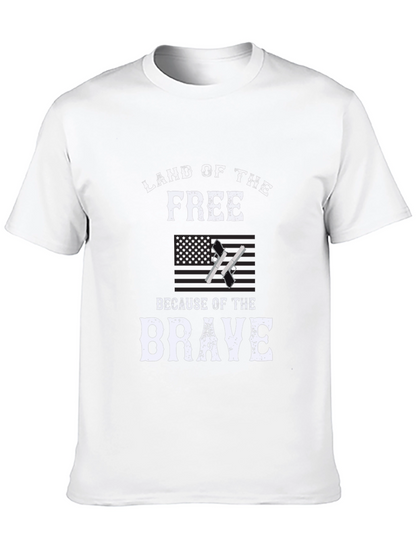 Land of the Free Mens Graphic Tee