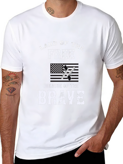 Land of the Free Mens Graphic Tee