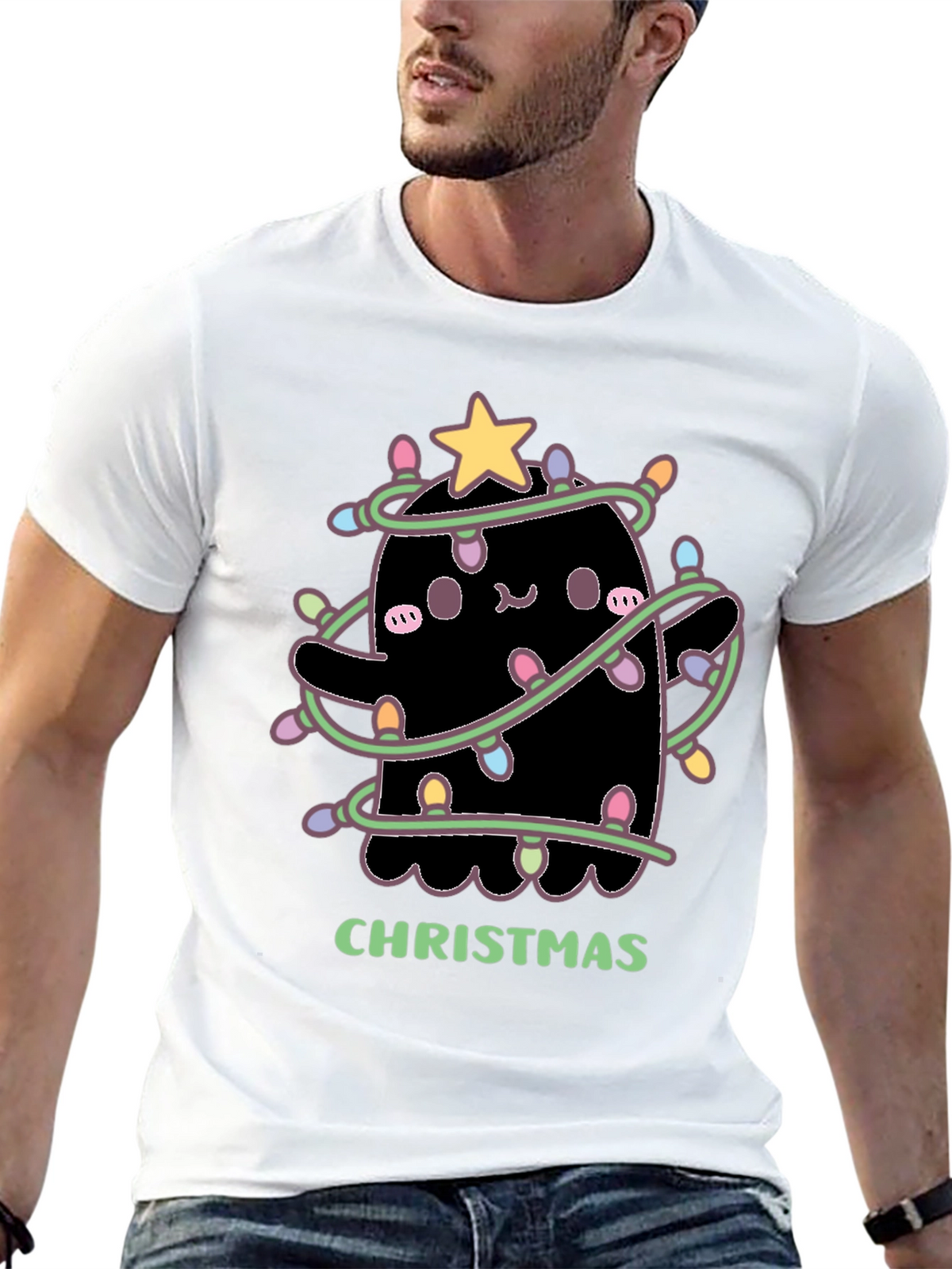 Christmas Ghost T-Shirt