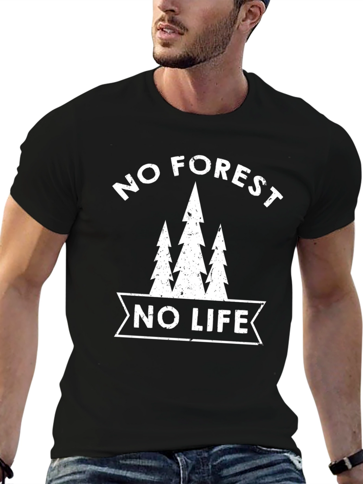 No Forest No Life Graphic T-Shirt