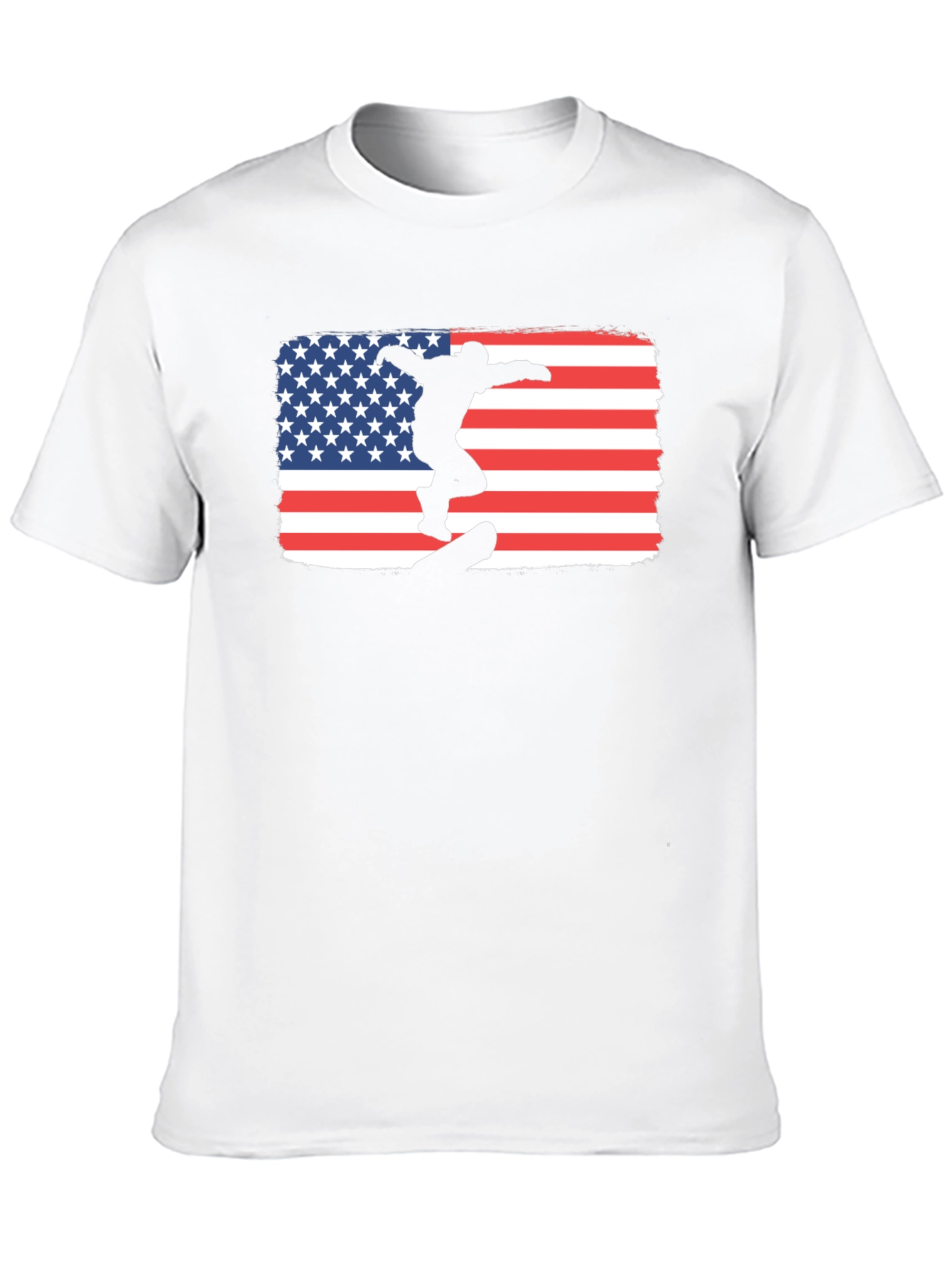 USA Skateboarder Graphic T-Shirt