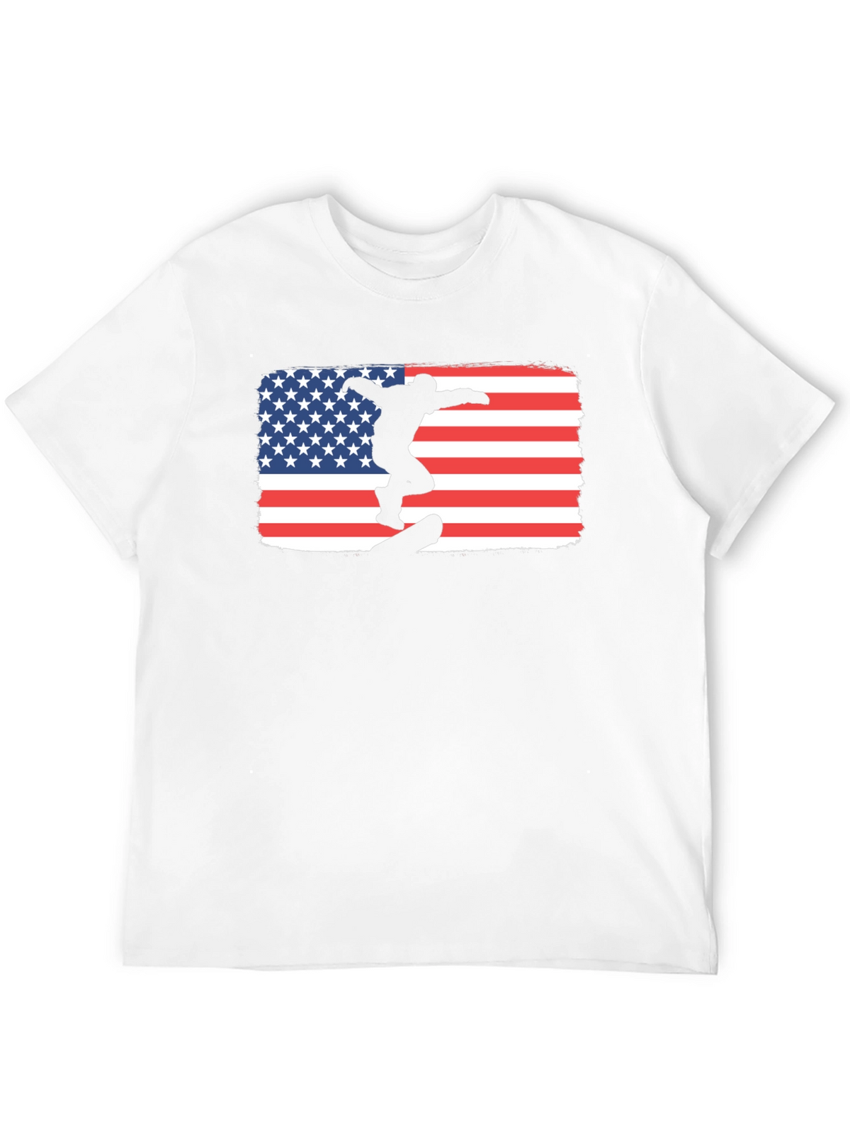 USA Skateboarder Graphic T-Shirt
