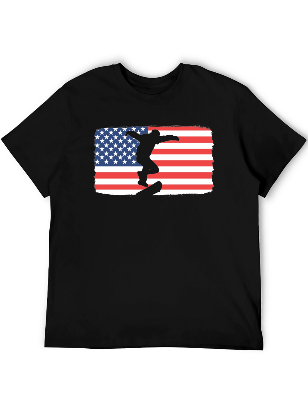 USA Skateboarder Graphic T-Shirt