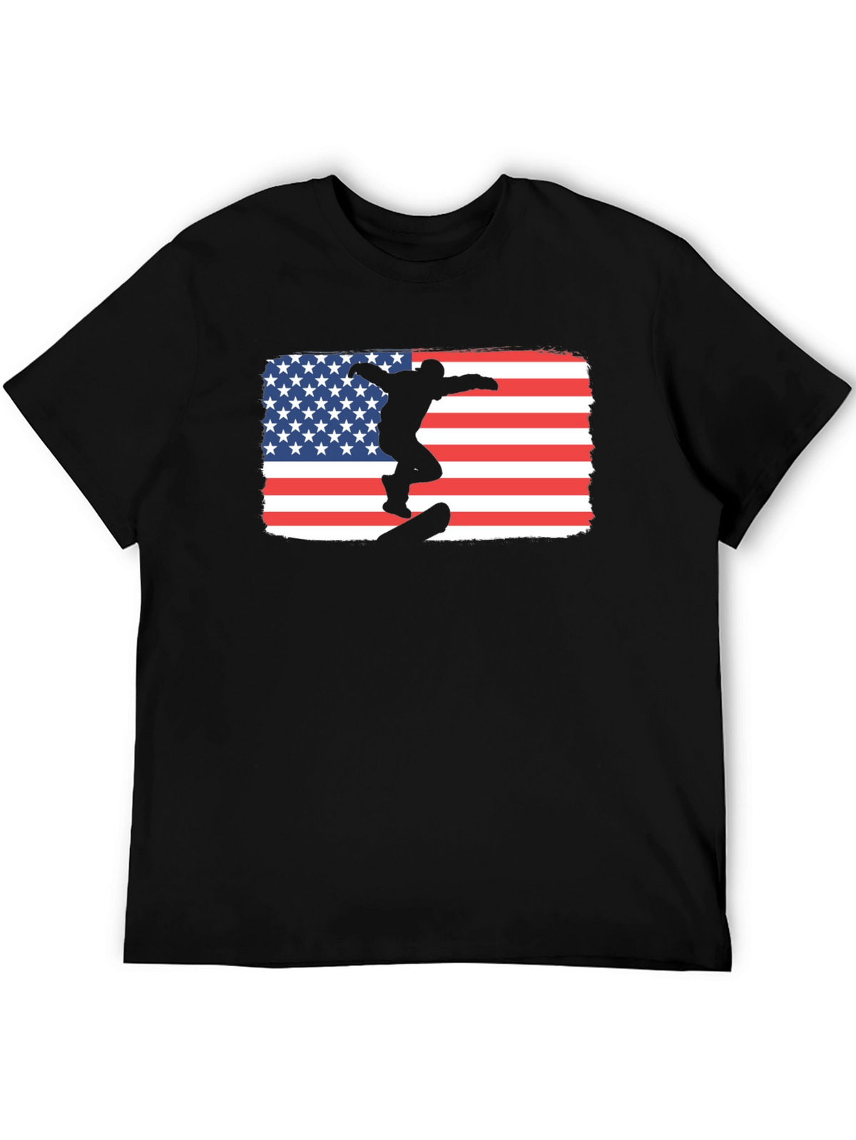 USA Skateboarder Graphic T-Shirt