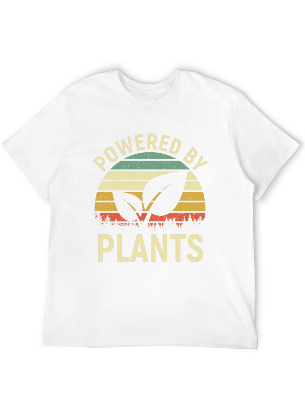 Powered by Plants Graphic Tee - Vegan Lifestyle Shirt