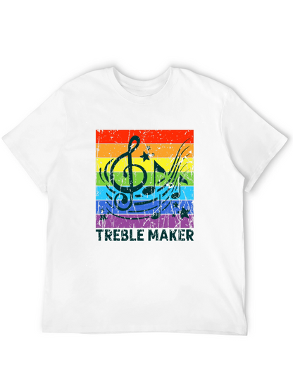 Treble Maker Rainbow Music T-Shirt