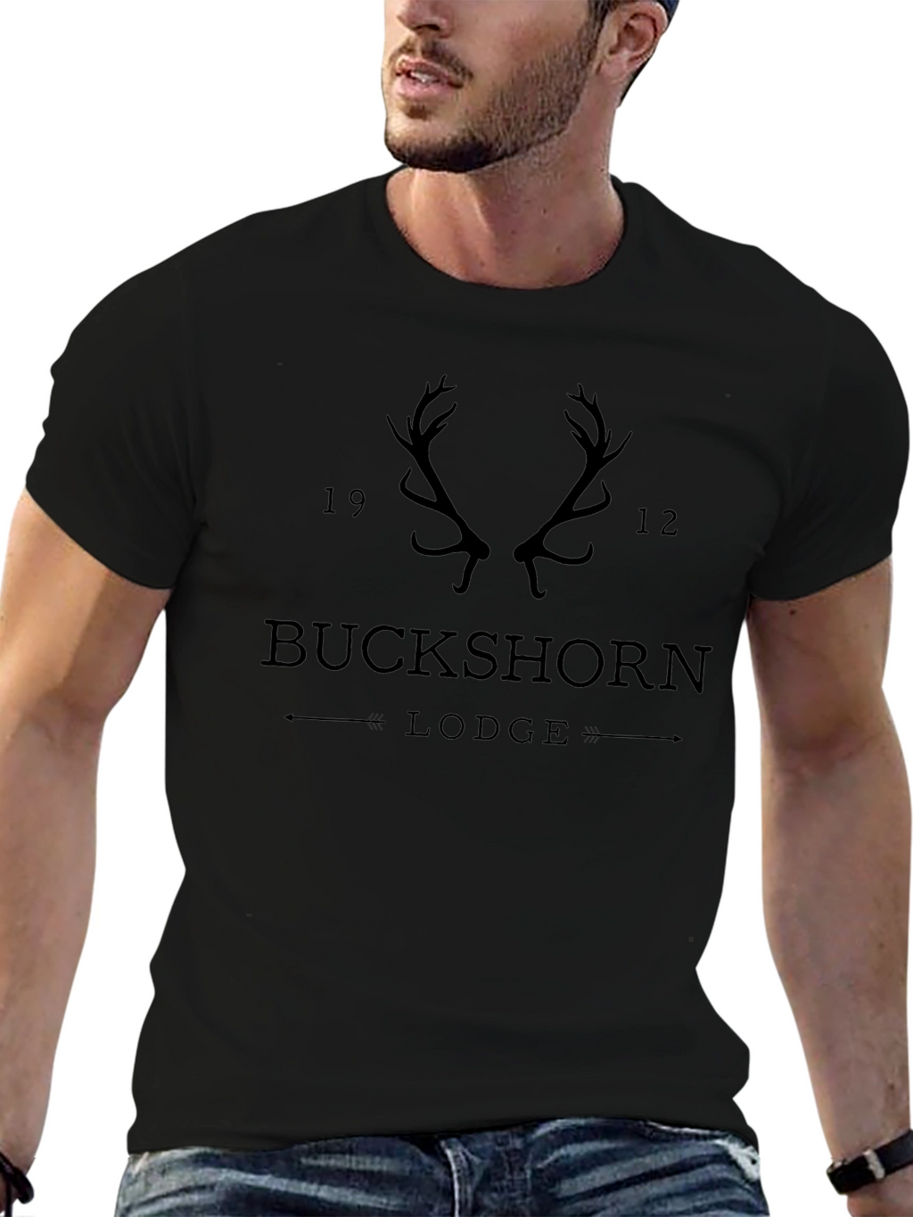 Buckshorn Lodge Black T-Shirt
