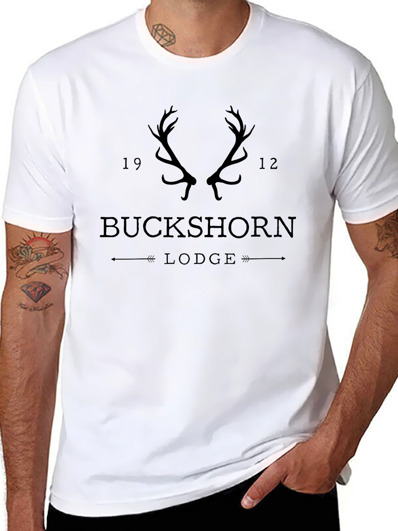 Buckshorn Lodge Black T-Shirt