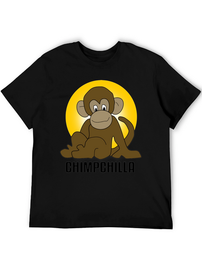 Chimpchilla Monkey Graphic T-Shirt