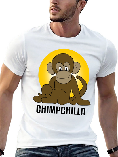 Chimpchilla Monkey Graphic T-Shirt