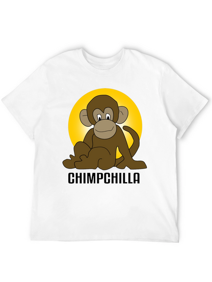Chimpchilla Monkey Graphic T-Shirt