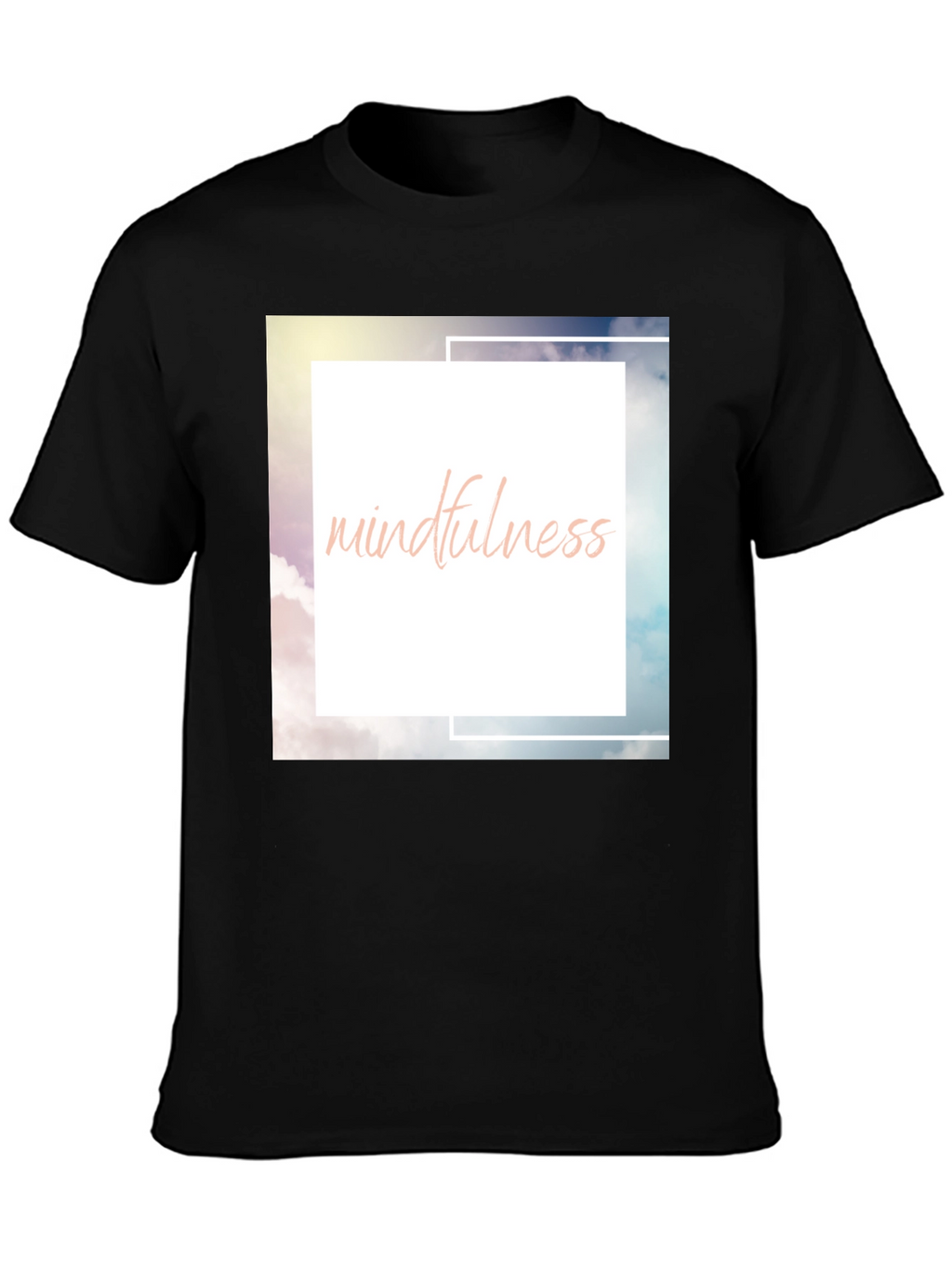 Mindfulness Tee - Soft Cotton Blend Relaxed Fit
