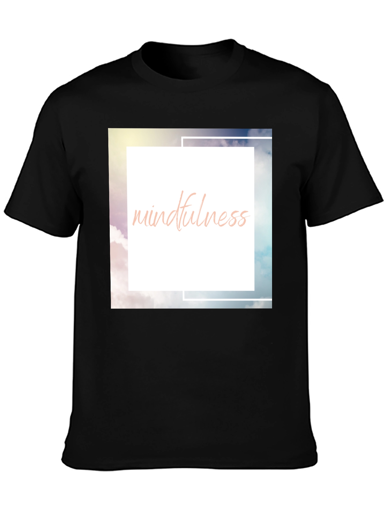 Mindfulness Tee - Soft Cotton Blend Relaxed Fit