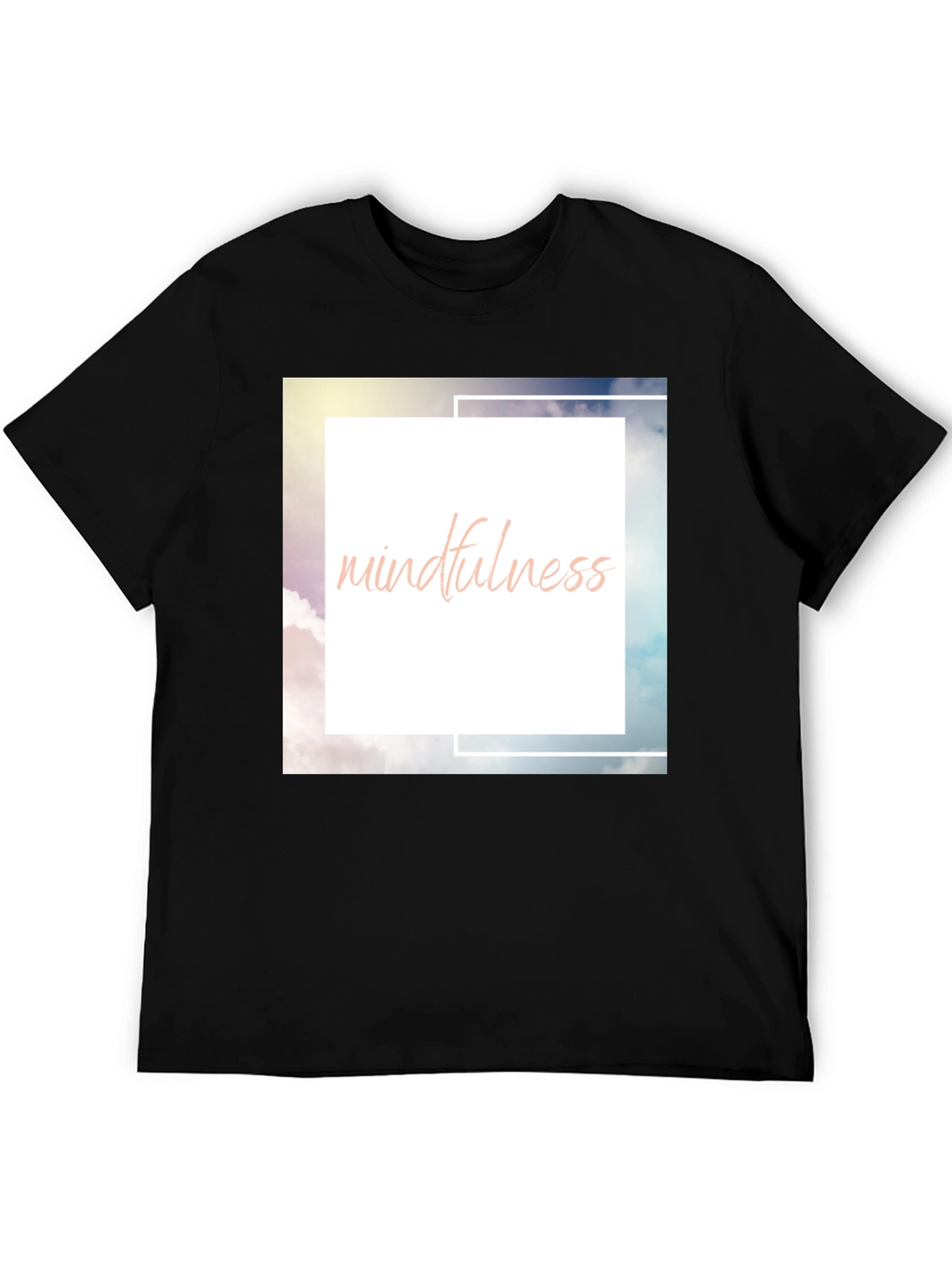 Mindfulness Tee - Soft Cotton Blend Relaxed Fit
