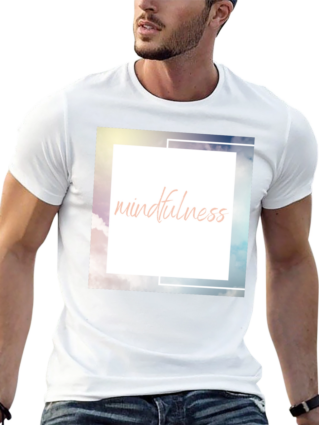 Mindfulness Tee - Soft Cotton Blend Relaxed Fit
