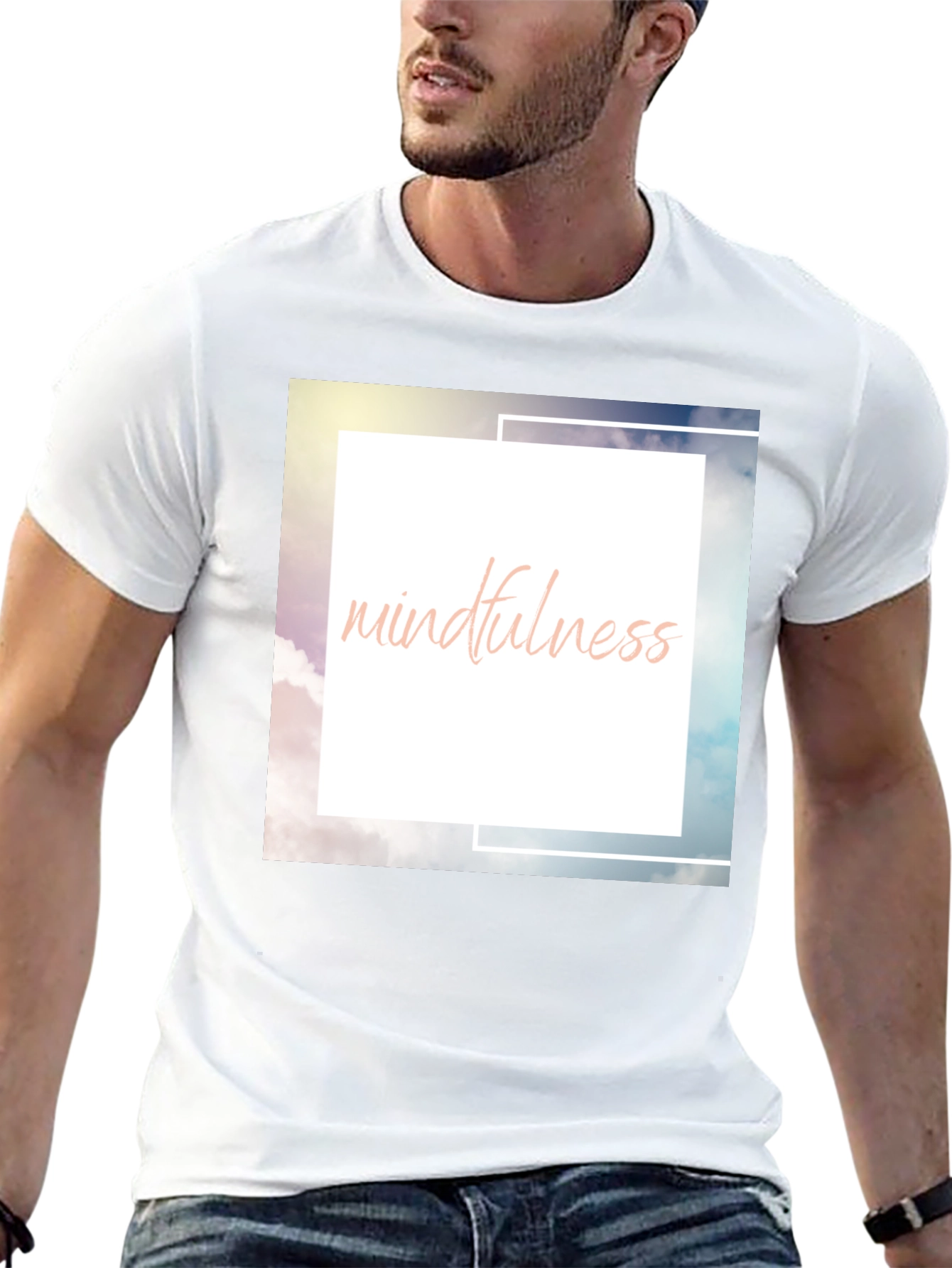 Mindfulness Tee - Soft Cotton Blend Relaxed Fit
