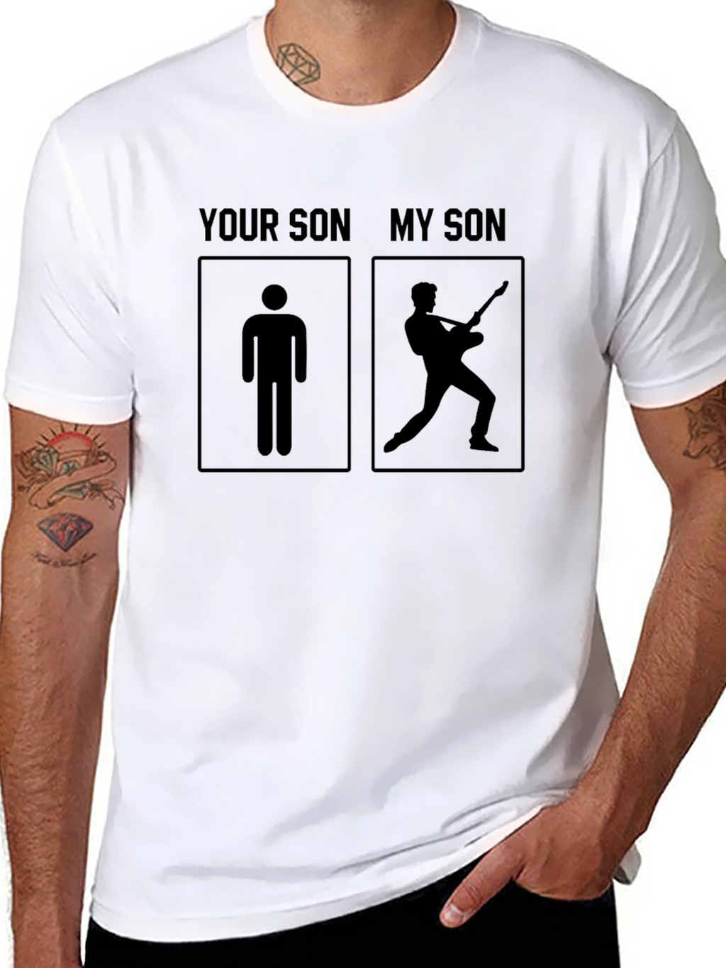 Your Son My Son Guitar T-Shirt