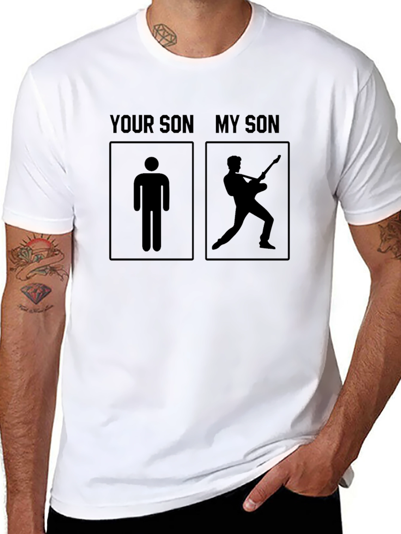 Your Son My Son Guitar T-Shirt