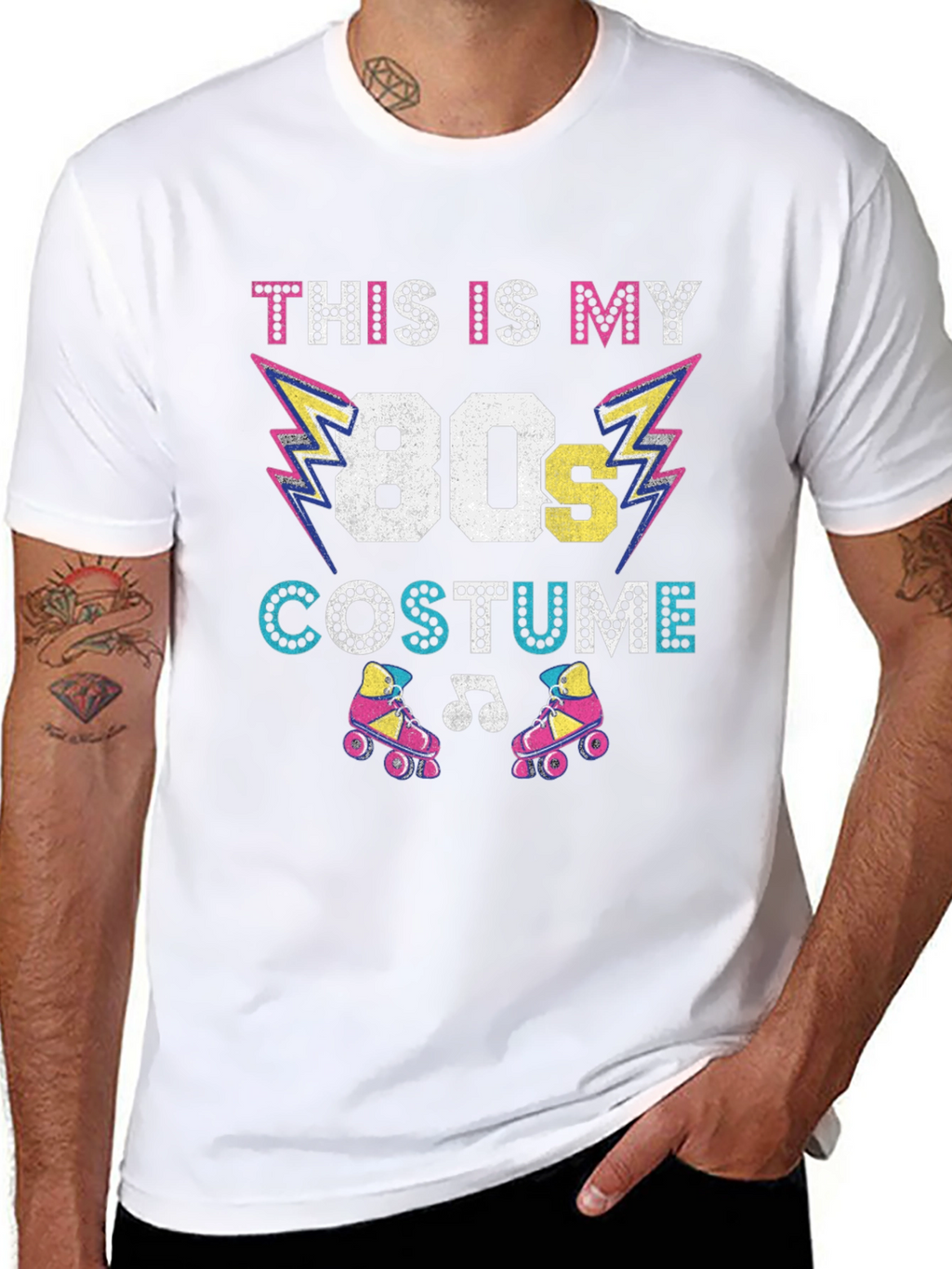 Retro 80s Costume Graphic Tee