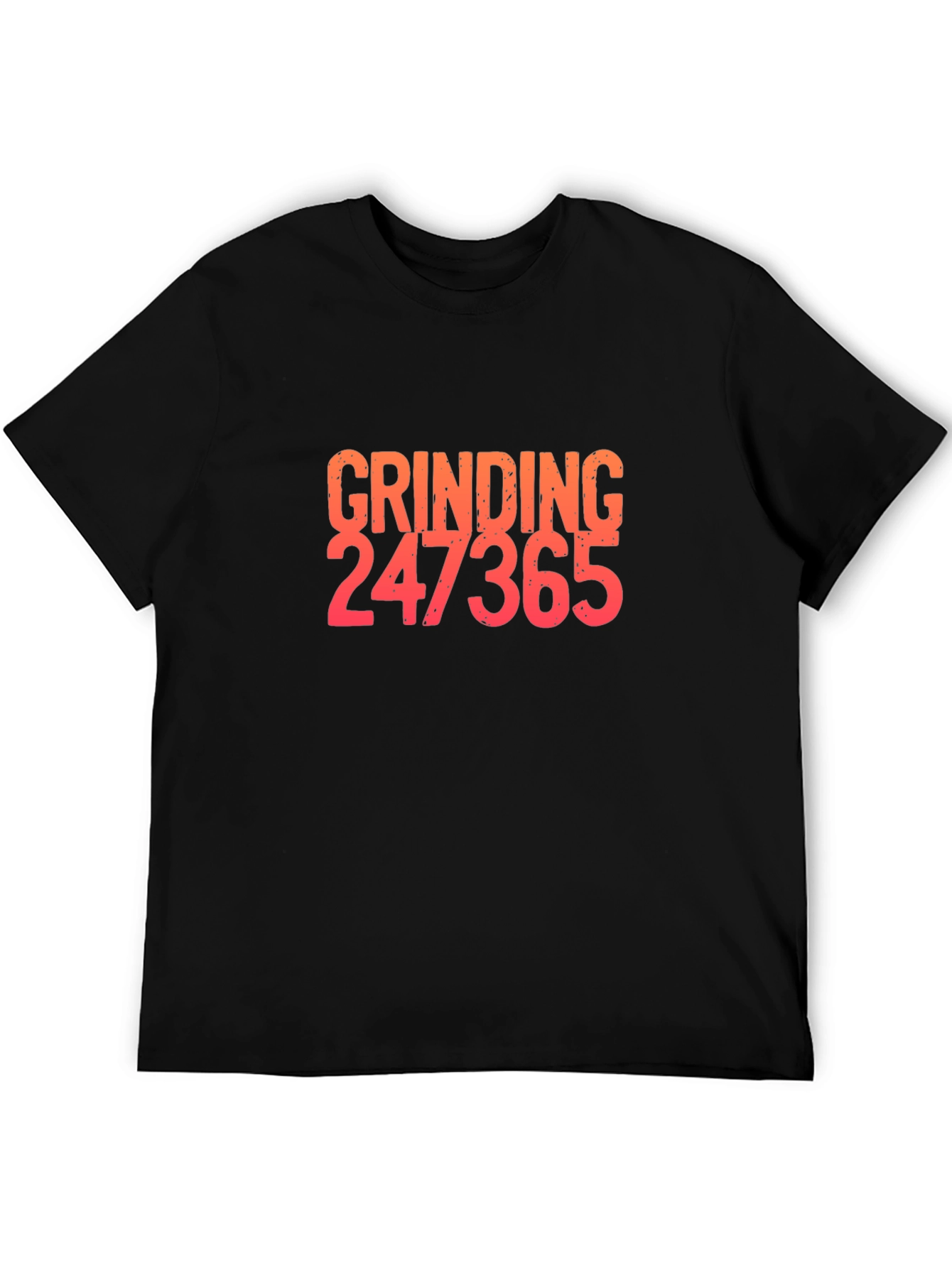 Grinding 247365 Graphic Tee - Black Cotton Blend Shirt
