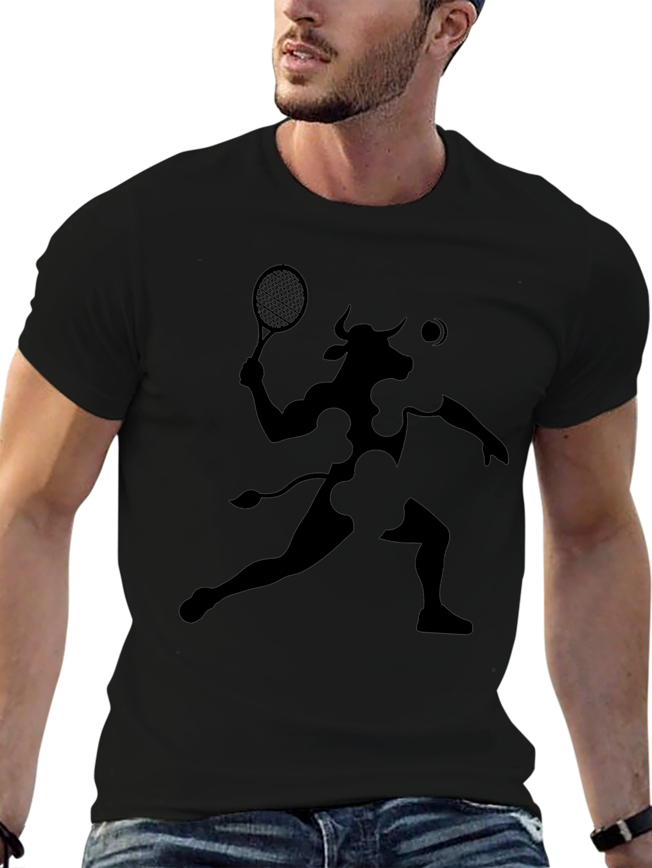 Tennis Bull Black T-Shirt