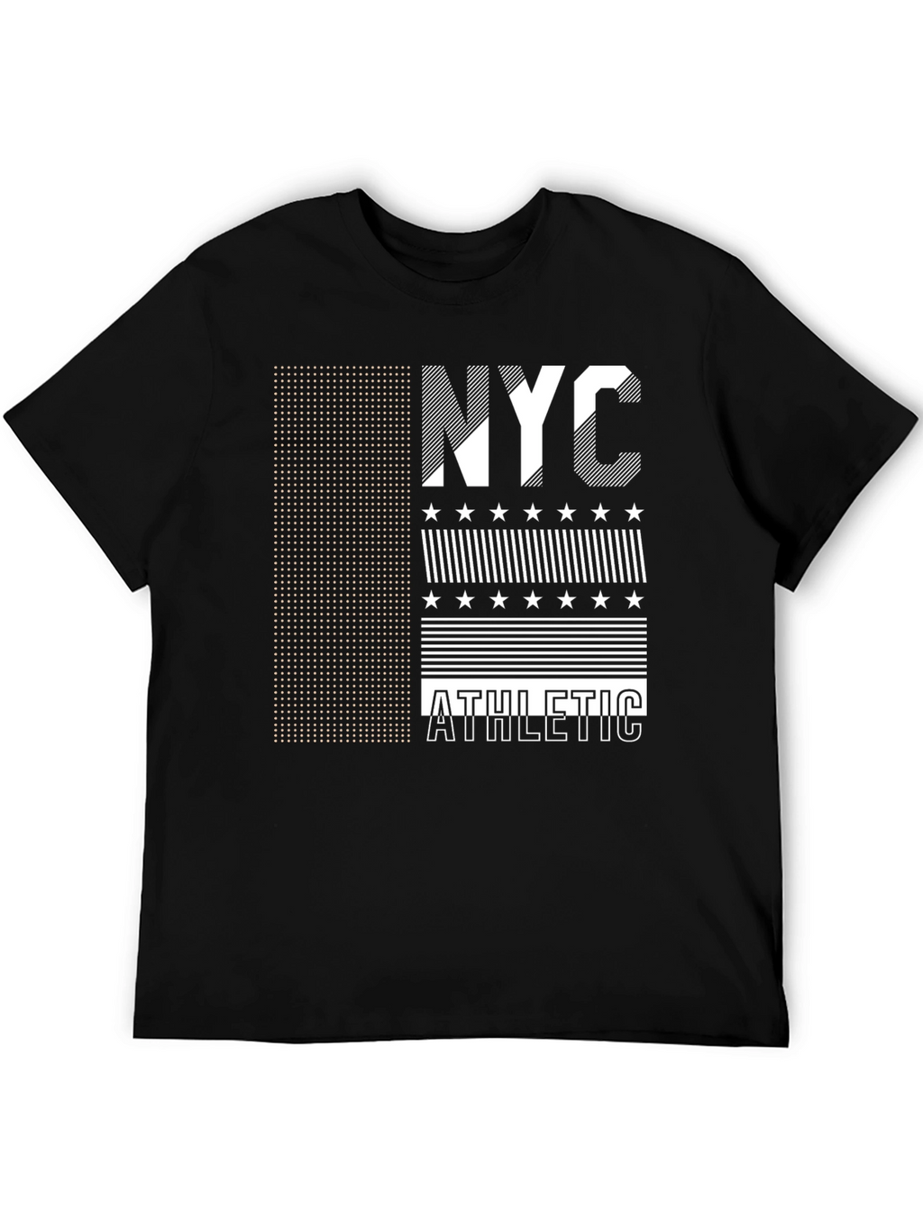 NYC Athletic Graphic Tee - Black